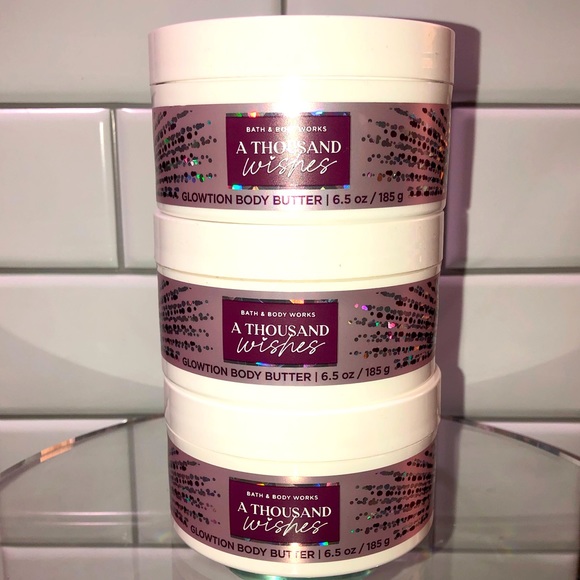 Bath & Body Works Other - 3️⃣ A Thousand Wishes Whipped Glow-Tion Body Butter
